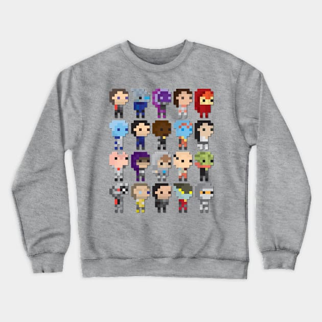 Pixelfect Crewneck Sweatshirt by sparkmark